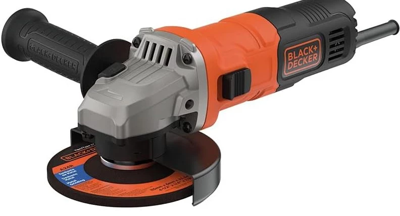 black & Decker corded angle grinder