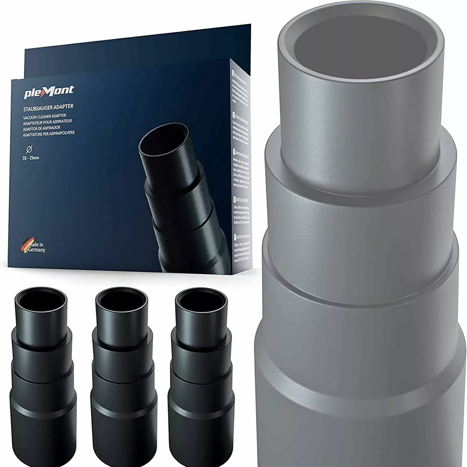 dust port adapter for power tools to a vacuum cleaner