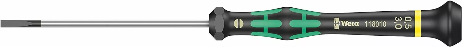 Wera 05118010001 0.5 x 3 x 80 mm 2035 Screwdriver for Slotted Screws