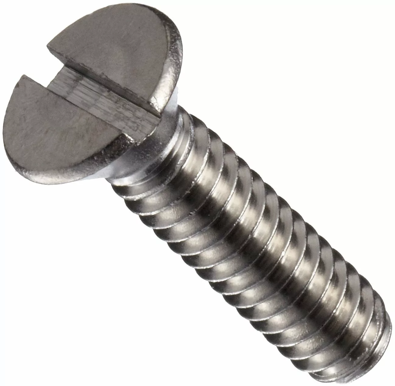 slotted flathead screw
