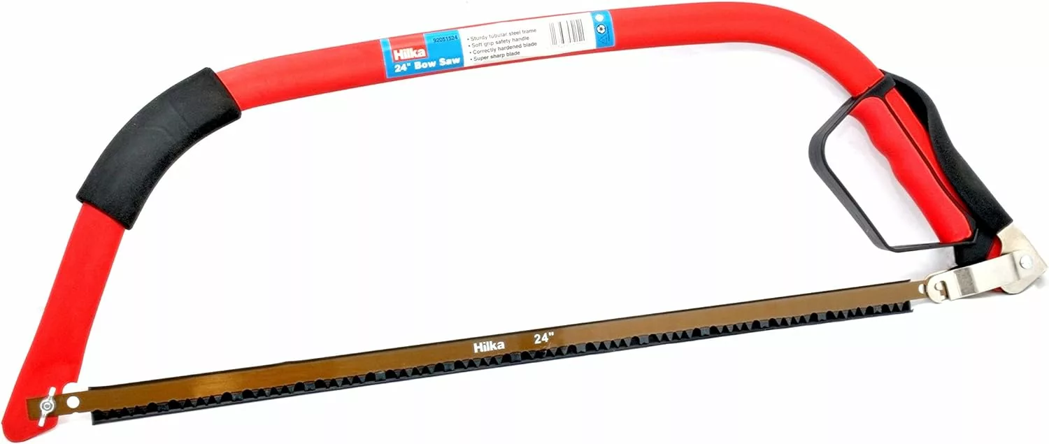Hilka 92051524 Bow Saw, Blue, 24"
