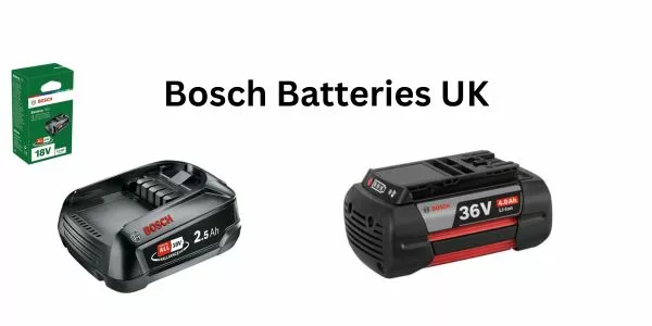 bosch batteries explained UK