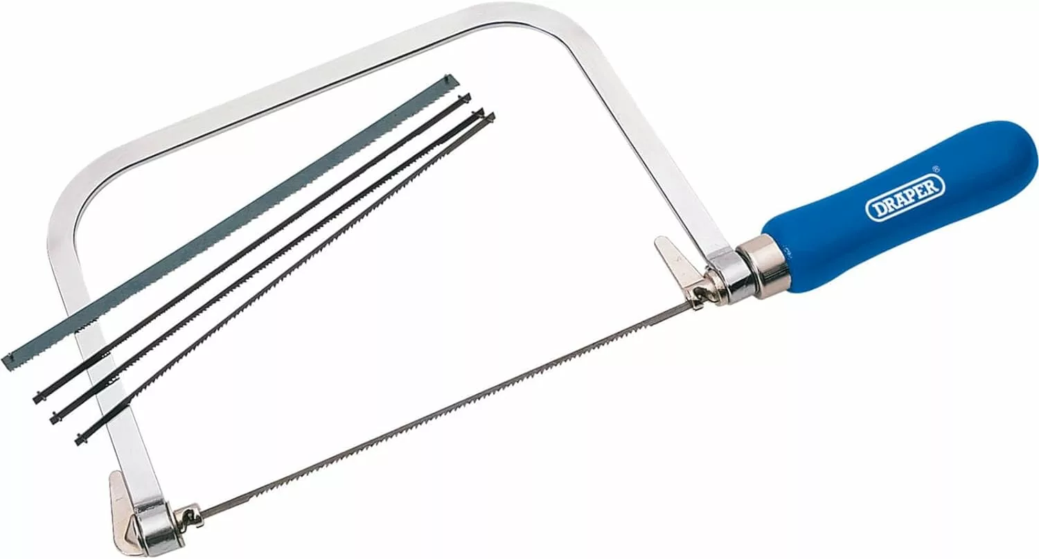 Draper 18052 Coping Saw Frame with 5 Blades