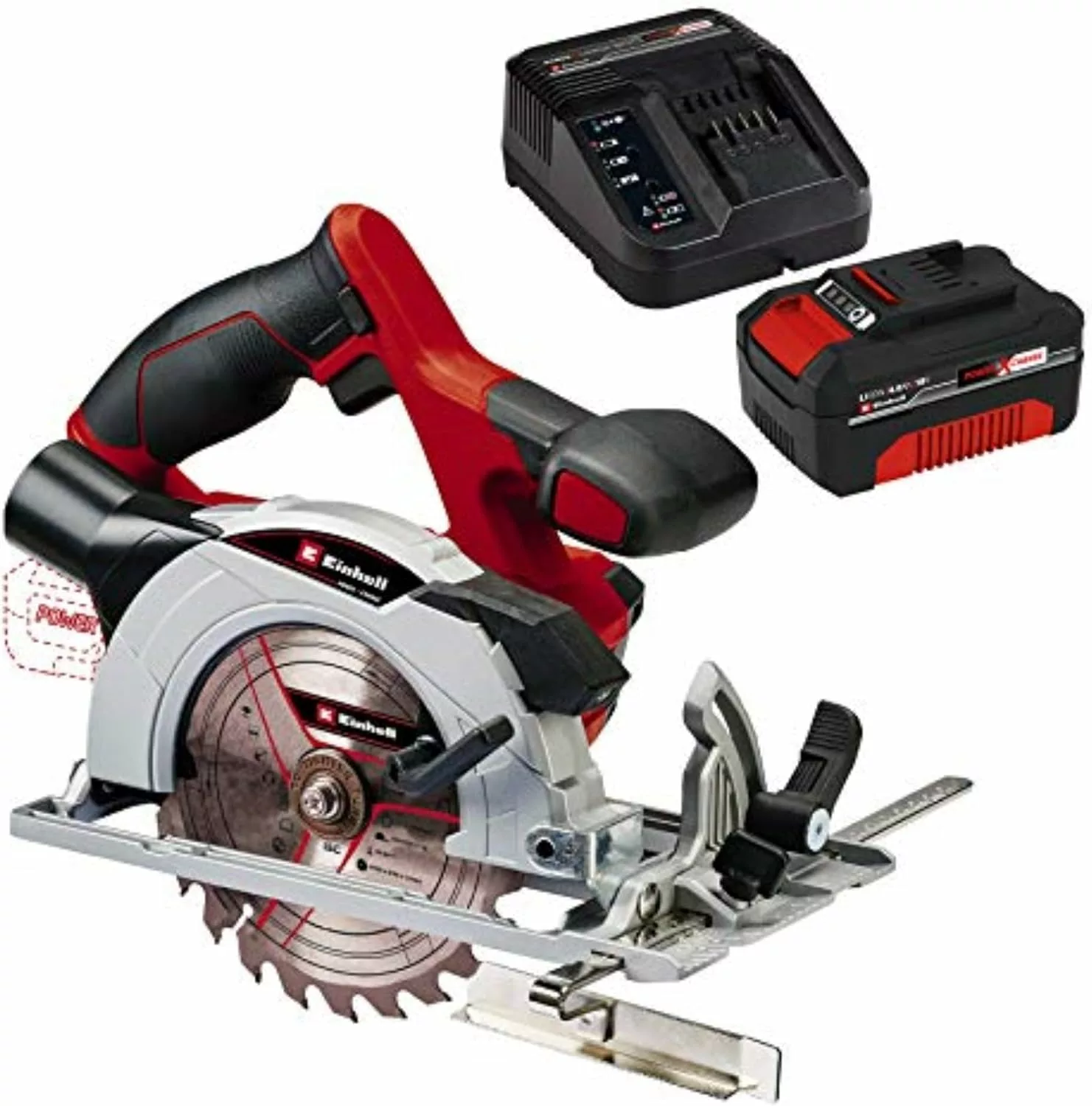 Einhell Power X-Change 150mm Cordless Circular Saw With Battery And Charger