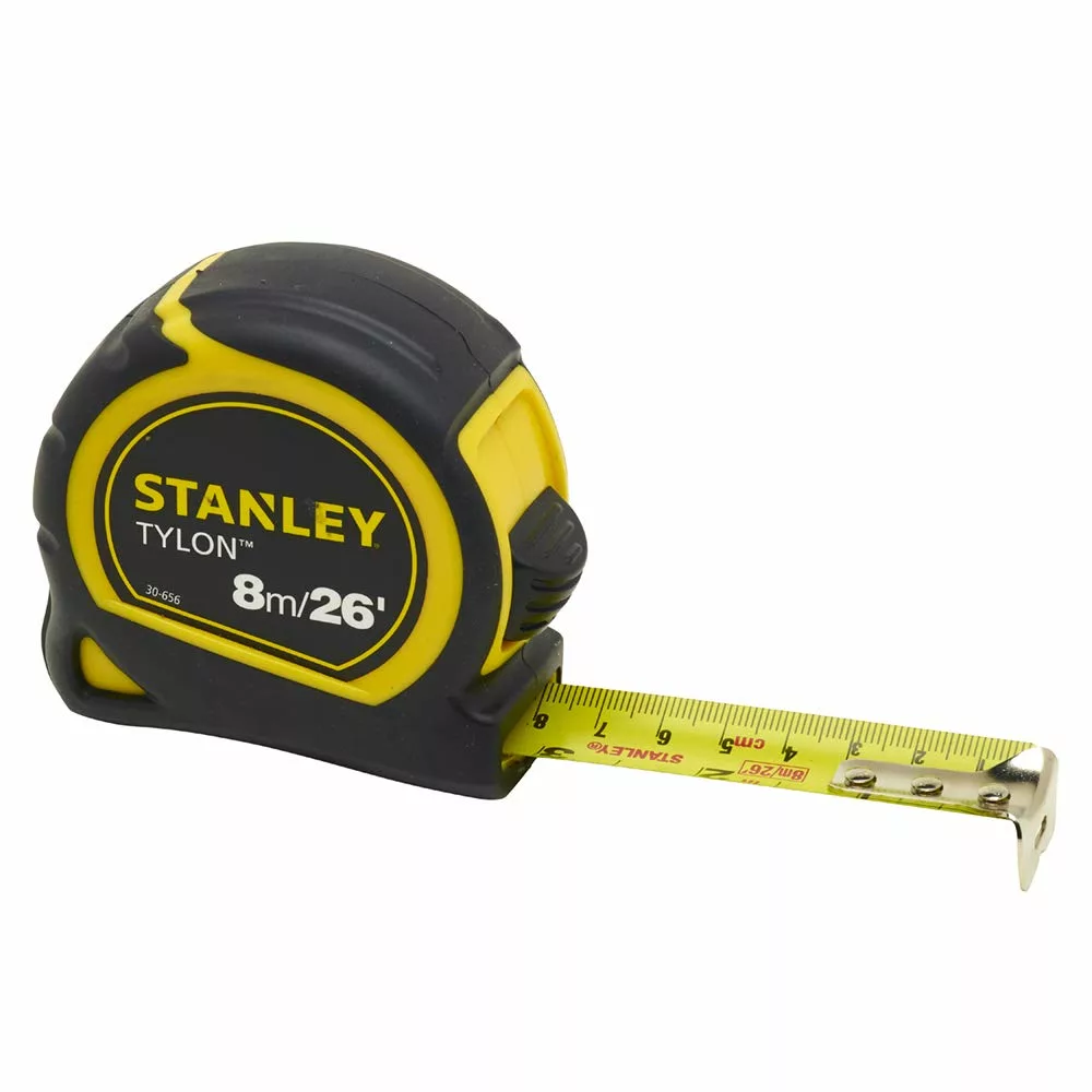 STANLEY Tylon 8m/26ft Pocket Tape