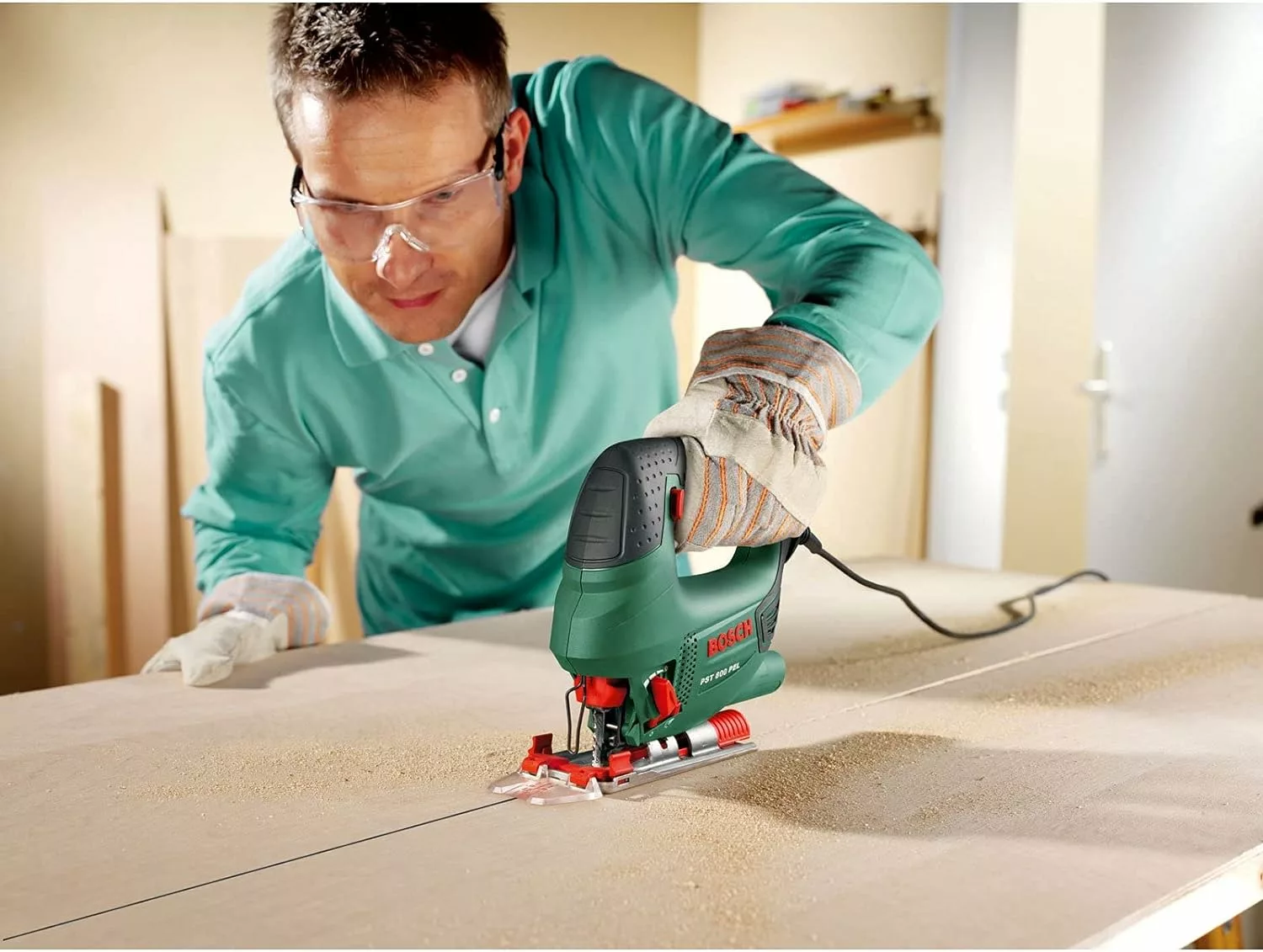 Bosch Home and Garden Jigsaw PST 800 PEL (530 W, in case)