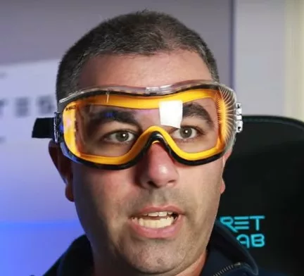 DEWALT GOGGLE Concealer Clear Goggle DPG82-11D