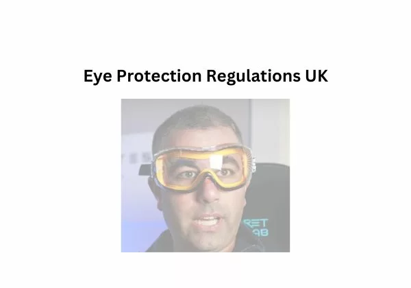 Man wearing Eye Protection