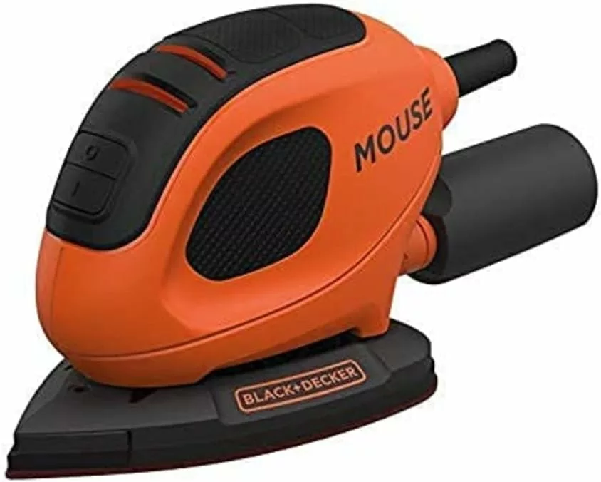 BLACK+DECKER 55 W Detail Mouse Electric Sander with 6 Sanding Sheets