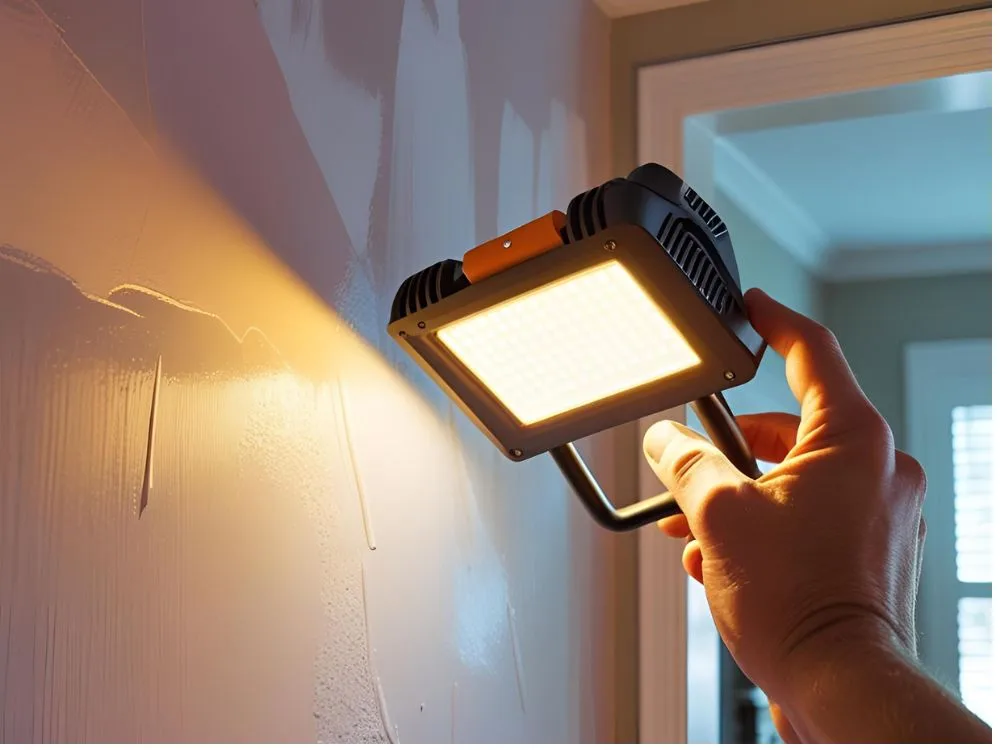 LED work light for indoor use