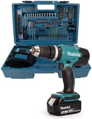Makita DHP453FX12 cordless drill set