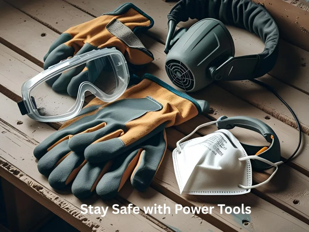 safety PPE used for working with power tools