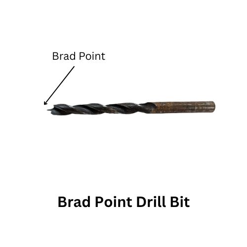 a brad point drill bit for drilling wood