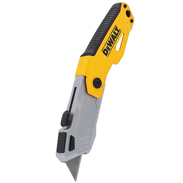 DeWalt Autoload Yellow Foldable Retractable knife