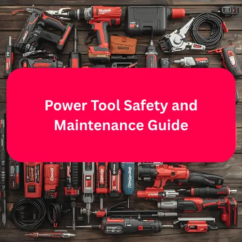 Power Tool Safety and Maintenance Guide