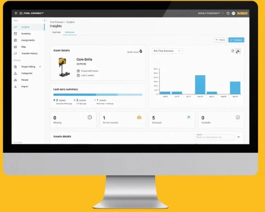 DeWalt Tool Connect technology