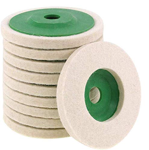 pack of angle grinder buffer wheels