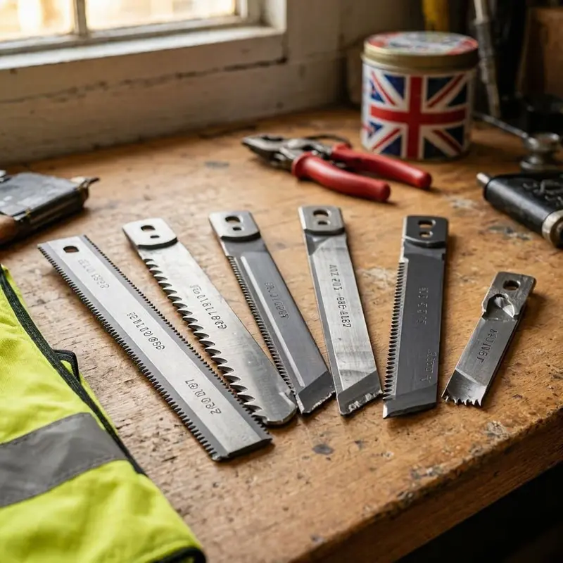 a range of meal cutting reciprocating blades