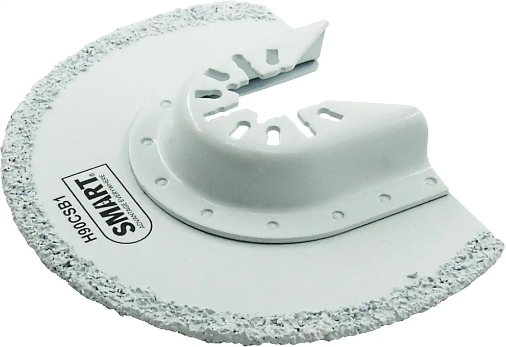 A carbide grit segment blade