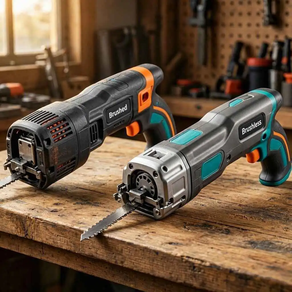 brushed motor vs brushless motor reciprocating saws