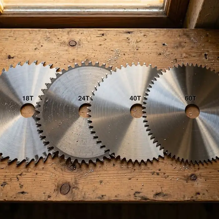 Circular saw blade tooth count explained