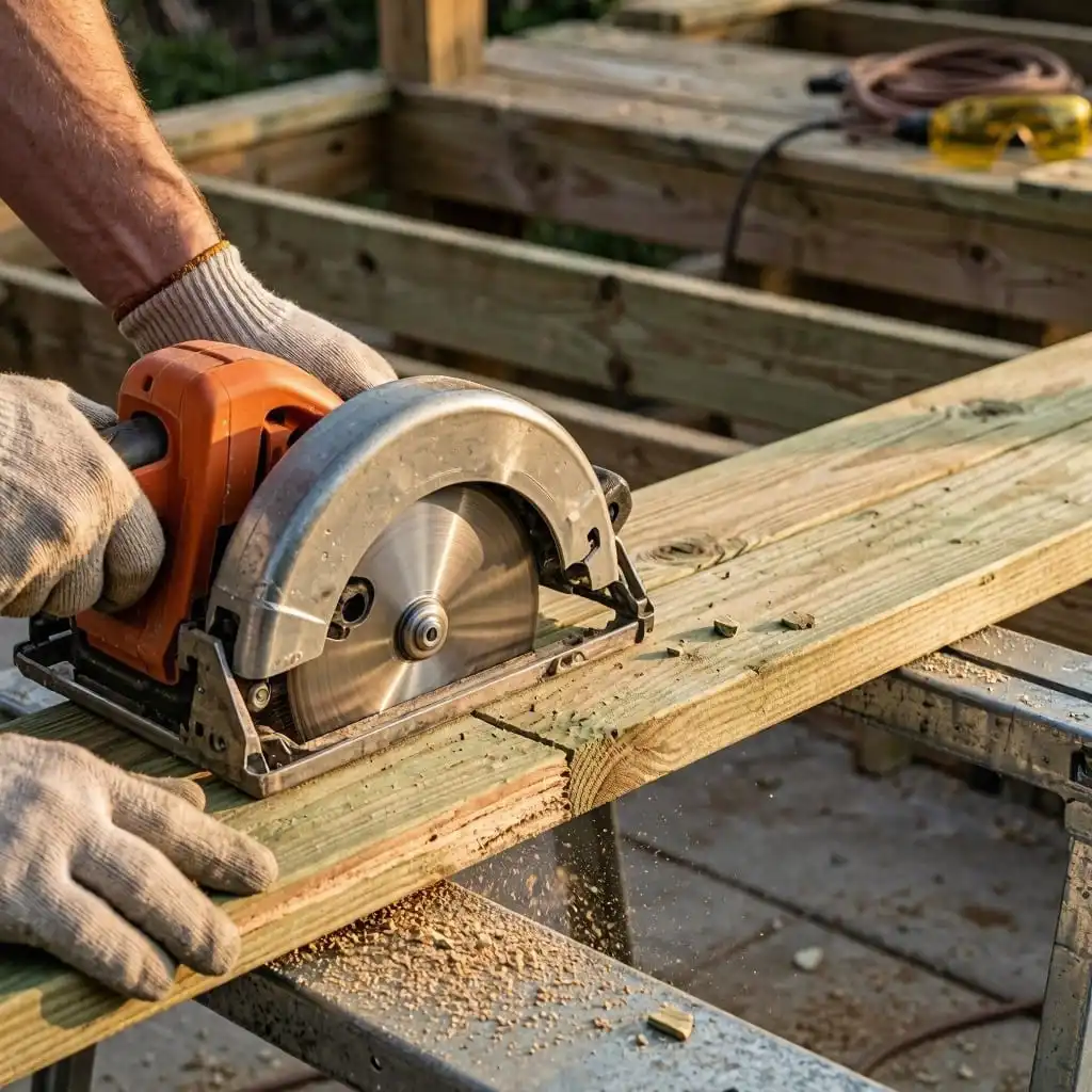 Can You Cut Decking With a Circular Saw