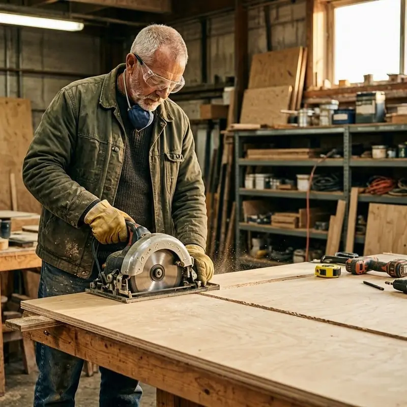 How to Cut Plywood With a Circular Saw