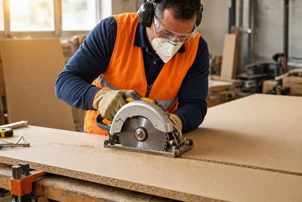 Can you cut chipboard with a circular saw