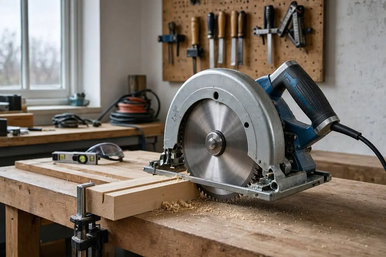 Best budget circular saw UK for DIY timber cutting