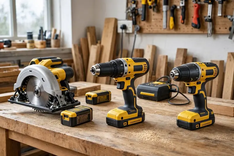 DeWalt cordless power tools for DIY projects