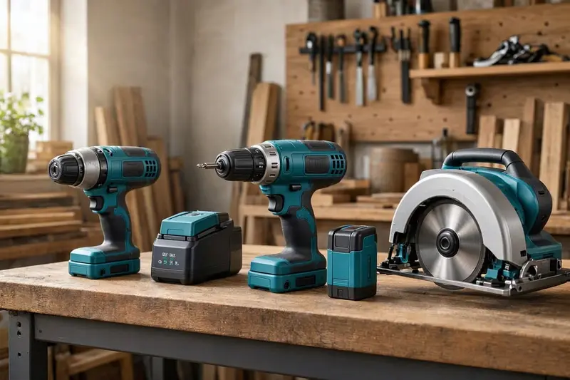 Makita cordless power tools for DIY and woodworking